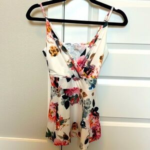 Venus floral tank top